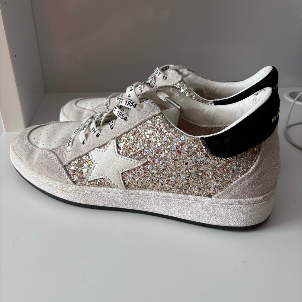 Vintage Havana Grande Sneakers-gold sparkle